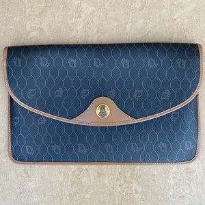 Christian Dior Vintage Honeycomb Clutch